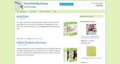 Desktop Screenshot of cartridgelibrary.com